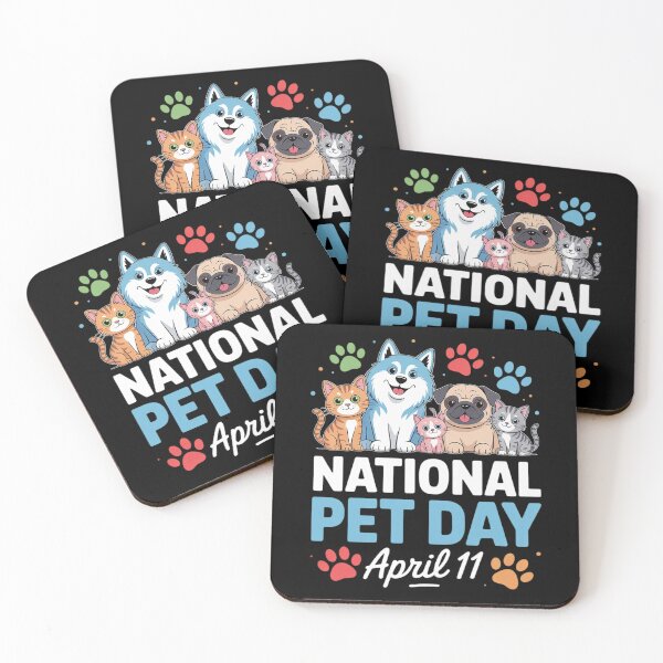 Item preview, National Pet Day April 11 Pet Lover Pet Owner  designed and sold by FadeOfThrone.