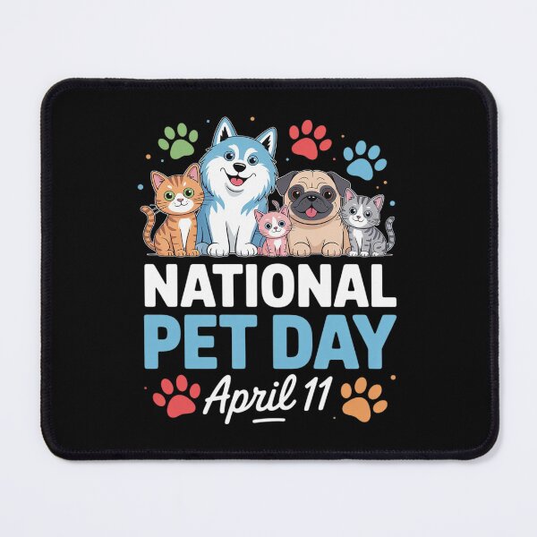 Item preview, National Pet Day April 11 Pet Lover Pet Owner  designed and sold by FadeOfThrone.
