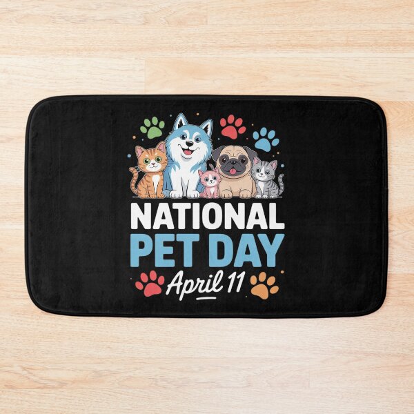 Item preview, National Pet Day April 11 Pet Lover Pet Owner  designed and sold by FadeOfThrone.