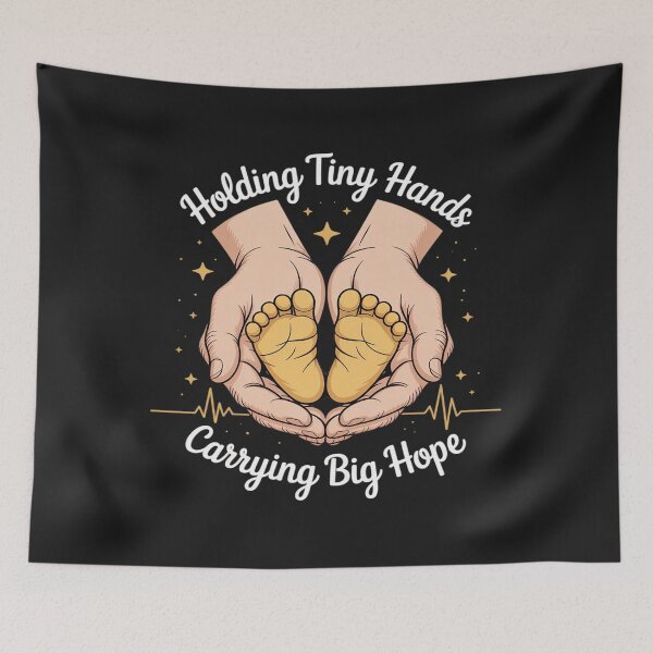 Item preview, Womens NICU Dad Preemie Father Tiny But Mighty Neonatal Care Fight designed and sold by GaryPacheco6.