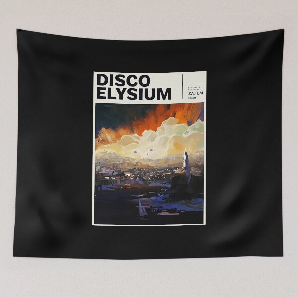 Item preview, Disco Elysium Main Characters Duo Portrait designed and sold by Codames.