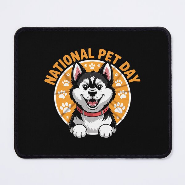 Item preview, National Pet Day cute cool puppy for Dog lovers  designed and sold by FadeOfThrone.