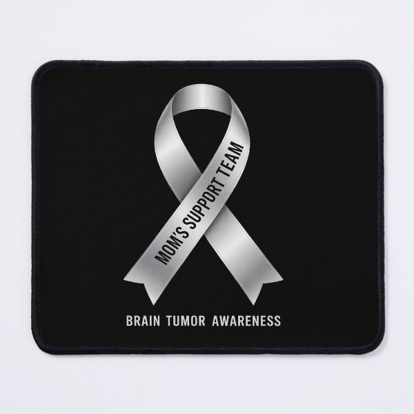 Item preview, Brain Tumor Support Awareness Month Mom Gray Ribbon Gift designed and sold by KonopikaaArt.