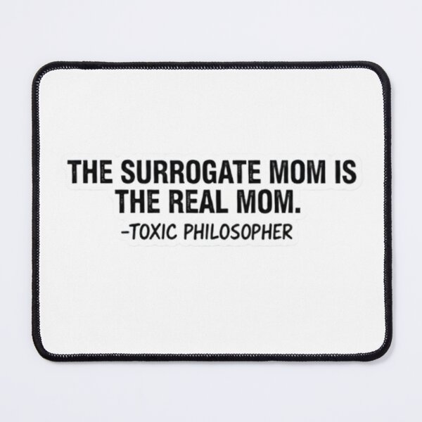 Item preview, ​Toxic Philosopher: Surrogate Mom Sticker designed and sold by FUNNY PAW.