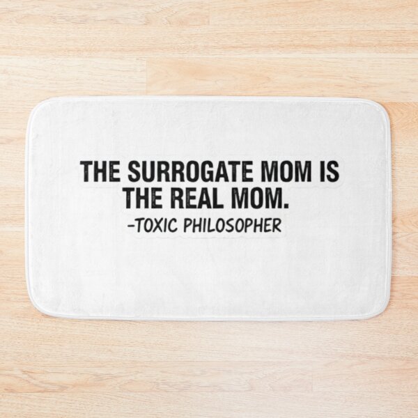 Item preview, ​Toxic Philosopher: Surrogate Mom Sticker designed and sold by FUNNY PAW.