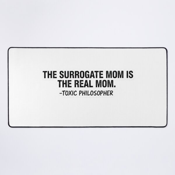 Item preview, Toxic Philosopher: Surrogate Mom Sticker designed and sold by FUNNY PAW.