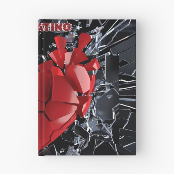 Item preview, Still Beating – Broken Heart Dark Emo Aesthetic Artwork designed and sold by glowtrendz.