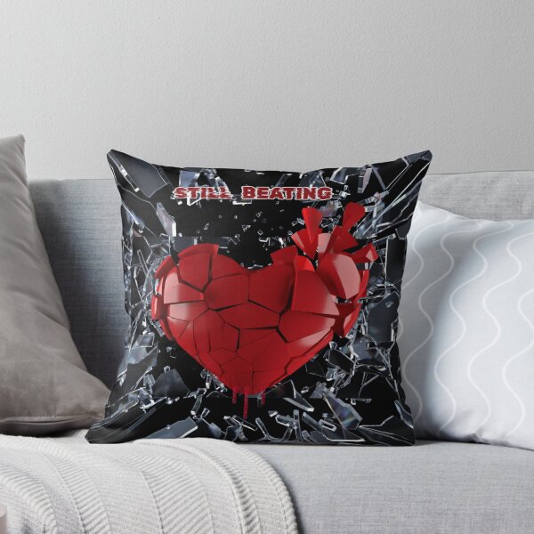 Item preview, Still Beating – Broken Heart Dark Emo Aesthetic Artwork designed and sold by glowtrendz.