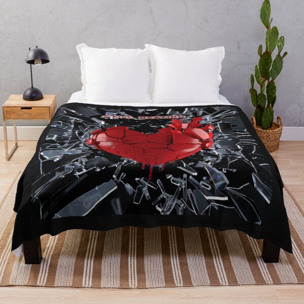 Item preview, Still Beating – Broken Heart Dark Emo Aesthetic Artwork designed and sold by glowtrendz.