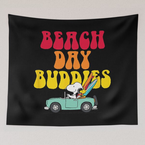 Item preview, Peanuts Snoopy and Woodstock Beach Day Buddies  designed and sold by ridingscali6.