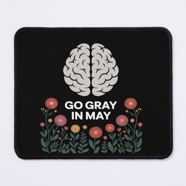 Item preview, Go Tumor Warrior Meningioma Brain Tumor Gray Ribbon designed and sold by KonopikaaArt.