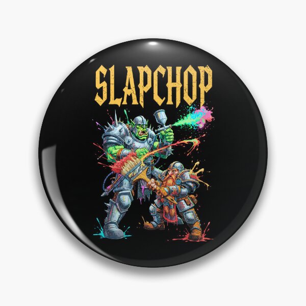 Item preview, Mini Painter Slapchop Fantasy Miniature Orc Dwarf Airbrush designed and sold by GrandeDuc.