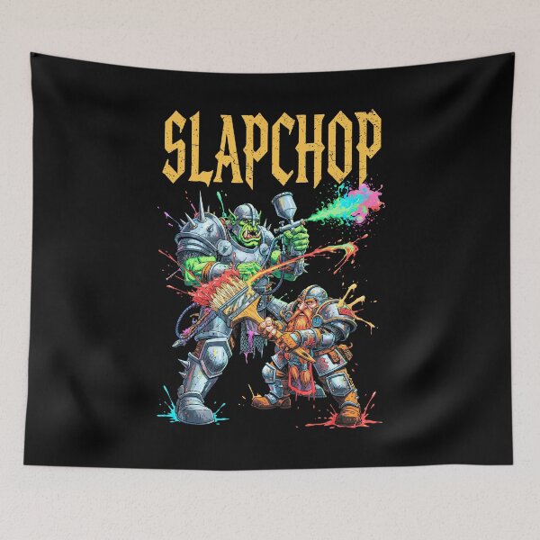 Item preview, Mini Painter Slapchop Fantasy Miniature Orc Dwarf Airbrush designed and sold by GrandeDuc.
