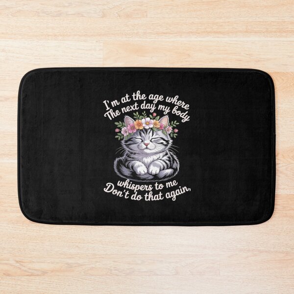 Item preview, Funny I'm at Age Where Next Day my Body Whisper to me designed and sold by HORIZBoutique.