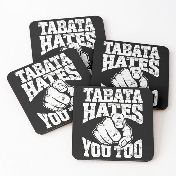 Item preview, Tabata Hates You Too Workout Humor designed and sold by yourymavsit.