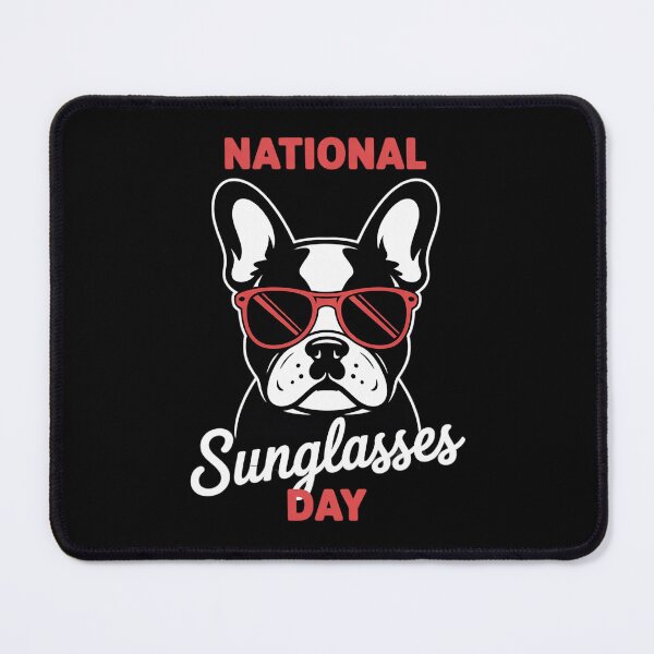 Item preview, National Sunglasses Day Bulldog in Sunglassesư designed and sold by FadeOfThrone.