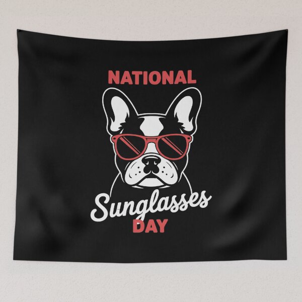 Item preview, National Sunglasses Day Bulldog in Sunglassesư  designed and sold by FadeOfThrone.