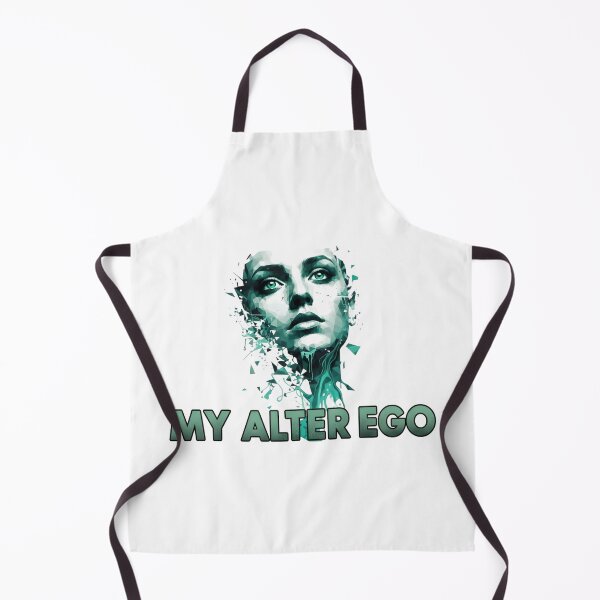 Item preview, My Alter Ego – Abstract Face Art T-Shirt designed and sold by LoganDzign.