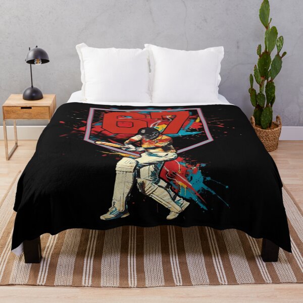 Item preview, Cricket Batsman 67 Bold Splash Art T-Shirt designed and sold by LashondaGreen89.