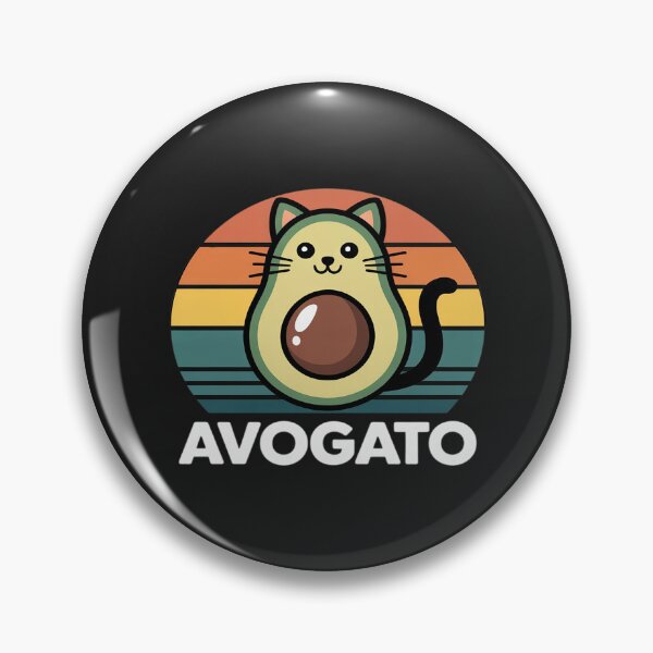 Item preview, Womens Vintage Retro Cat Cute Cat Face Meow Cat Avocado Avogato designed and sold by GaryPacheco6.