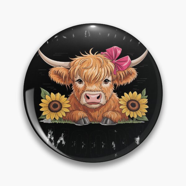 Item preview, Funny Just Little Moody Cute Highland Cow Mother’s Day designed and sold by FluoroWave.