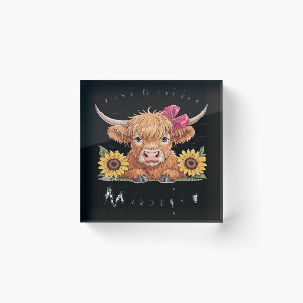 Item preview, Funny Just Little Moody Cute Highland Cow Mother’s Day designed and sold by FluoroWave.