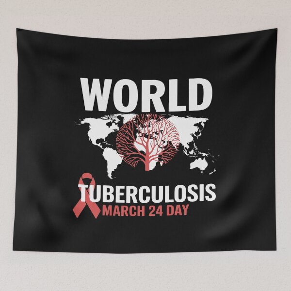 Item preview, World Tuberculosis Day, End TB, Public Health Awareness designed and sold by GaryPacheco6.