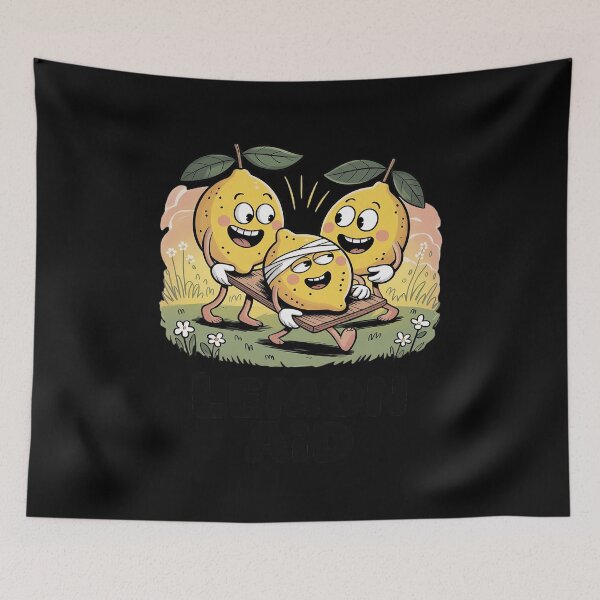 Item preview, Funny Lemons Lover Lemon Aid Lemon Pun designed and sold by FluoroWave.