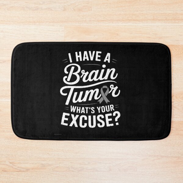 Item preview, Brain Tumor What's Your Excuse Brain Tumor Awareness designed and sold by KonopikaaArt.