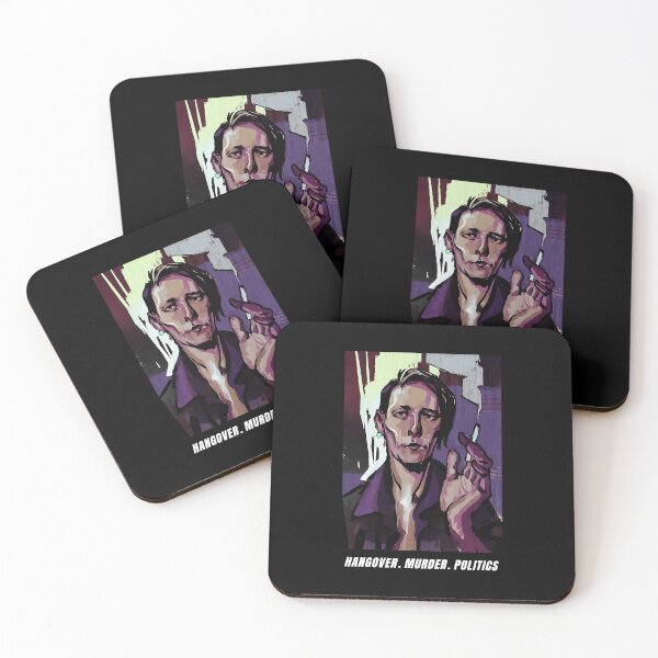 Item preview, Disco Elysium Dual Detective Minimal Portrait designed and sold by Codames.