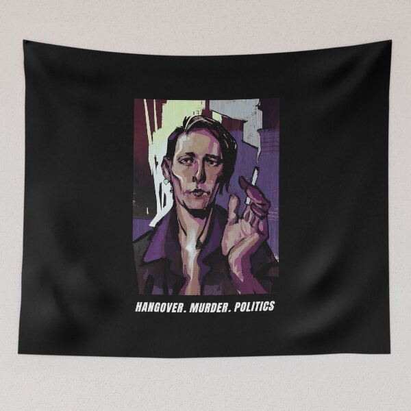 Item preview, Disco Elysium Dual Detective Minimal Portrait designed and sold by Codames.