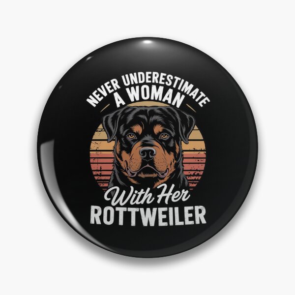 Item preview, Never Underestimate Woman With Rottweiler Rottie Rott Pet  designed and sold by FadeOfThrone.