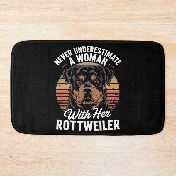 Item preview, Never Underestimate Woman With Rottweiler Rottie Rott Pet  designed and sold by FadeOfThrone.