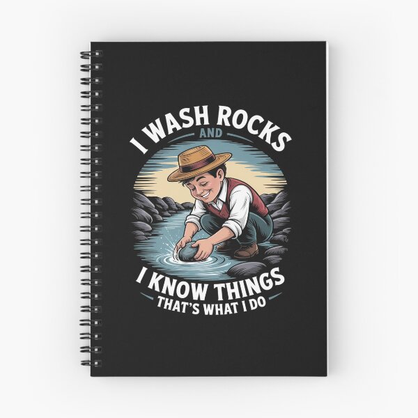 Item preview, I Wash Rocks And I Know Things - Gold Panner Gold Mining designed and sold by nicomitchell.