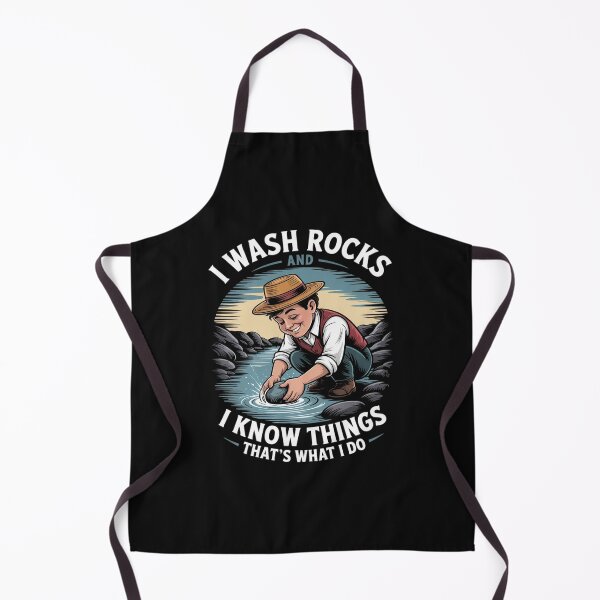 Item preview, I Wash Rocks And I Know Things - Gold Panner Gold Mining designed and sold by nicomitchell.
