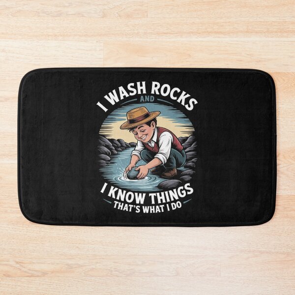Item preview, I Wash Rocks And I Know Things - Gold Panner Gold Mining designed and sold by nicomitchell.
