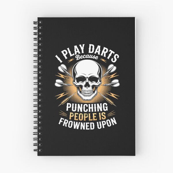 Item preview, I Play Darts Because Punching People Is Frowned Upon designed and sold by nicomitchell.