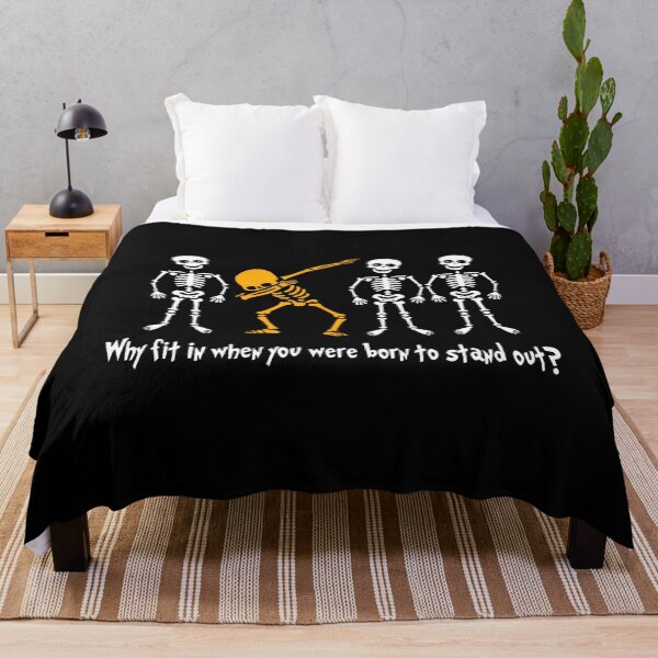 Item preview, Why Fit In When You Were Born To Stand Out Funny designed and sold by hattazillsu.