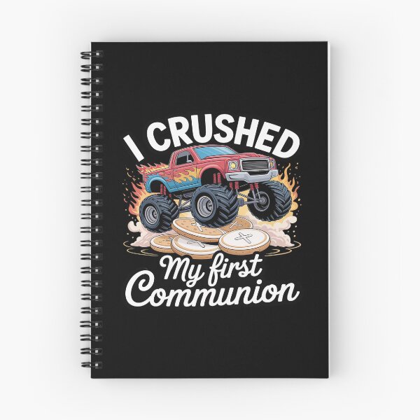 Item preview, Funny My first communion monster truck designed and sold by FluoroWave.