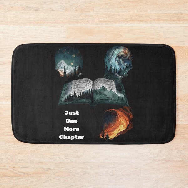 Item preview, Just One More Chapter Fantasy Book Lover Silhouette Art designed and sold by TitanRN.