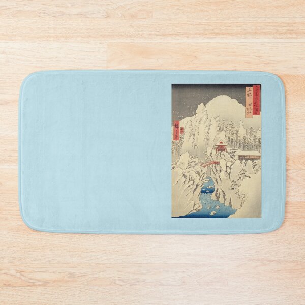 Item preview, Vintage, Ukiyoe by Hiroshige Utagawa, Japanese art, woodblock, Wall art, Puzzle, Snow,Mountain designed and sold by VintageJapan for Japanese woodblock, Ukiyoe, Retro art and more.