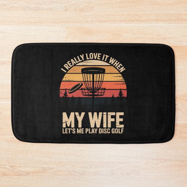 Item preview, I Love When My Wife Lets Me Play Disc Golf Frisbee Golfing designed and sold by nicomitchell.
