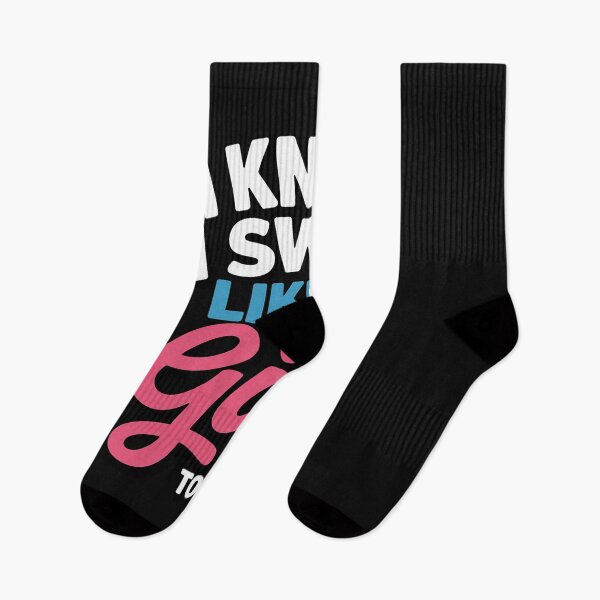 Item preview, I Know I Swim Like A Girl - Swimming Swimmer Water Sports designed and sold by nicomitchell.
