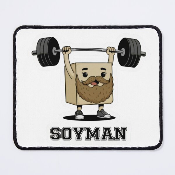 Item preview, Soyman, Vegan Strength, Plant Powered Fitness designed and sold by PlantzMatter.