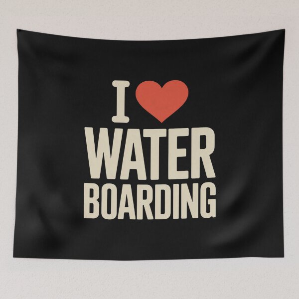 Item preview, I Heart Waterboarding Surfing Water Boarding Fan designed and sold by nicomitchell.