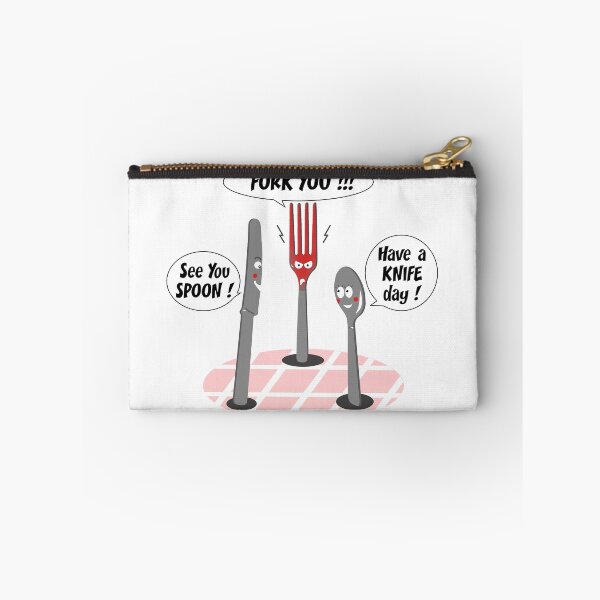 Item preview, FORK YOU, SEE YOU SPOON, HAVE A KNIFE DAY! designed and sold by francoisville.