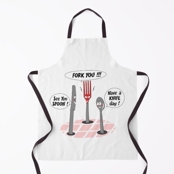 Item preview, FORK YOU, SEE YOU SPOON, HAVE A KNIFE DAY! designed and sold by francoisville.