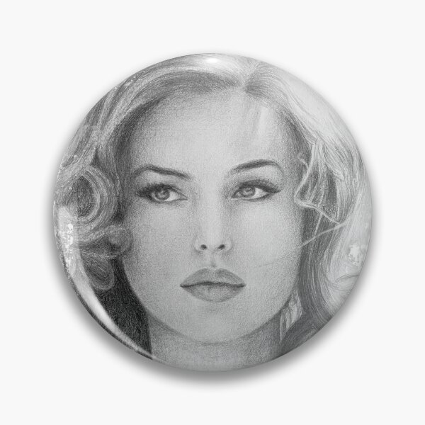 Item preview, Monica Bellucci designed and sold by GoldsteinART.