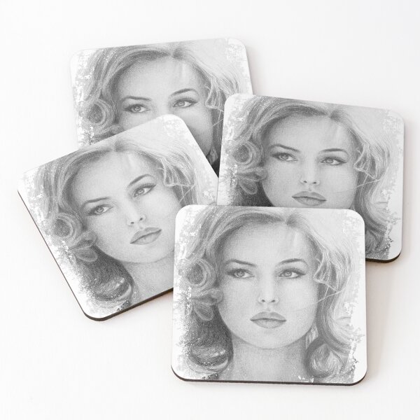 Item preview, Monica Bellucci designed and sold by GoldsteinART.