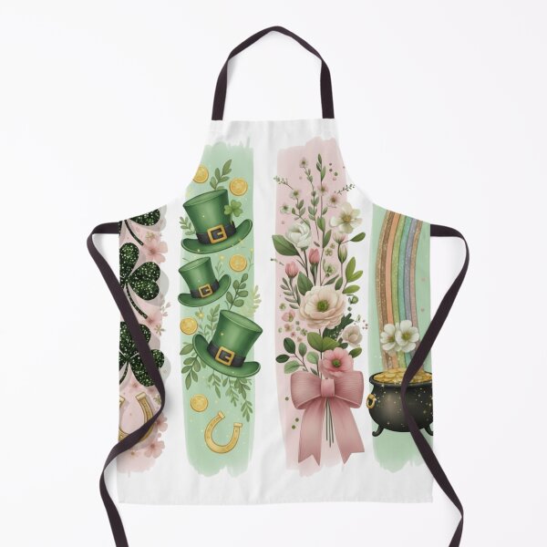 Item preview, St Patrick’s Day Brushstroke Floral Design designed and sold by PlantzMatter.